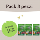 Pack 3 Carbone vegetale Sacco Brace 1,8kg Diavolina