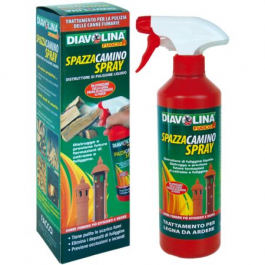Pulitore Spazzacamino Spray - Trattamento Anti Fuliggine Diavolina