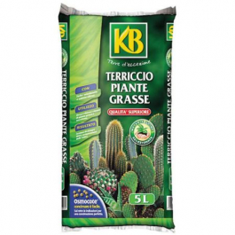 Terriccio KB Piante Grasse 5 L - Fuori di verde - ItalAgro