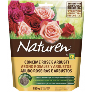 Concime Rose e Arbusti 750 g Naturen