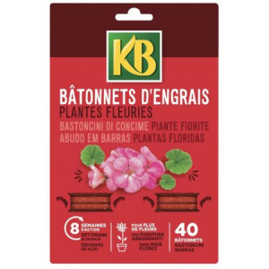 Bastoncini fertilizzanti per piante fiorite KB