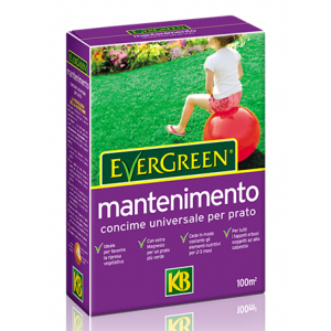 Concime universale per prato mantenimento 2 Kg Evergreen 