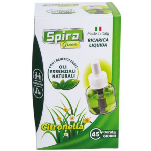 Ricarica Liquida Agli Oli Essenziali Spira Green 